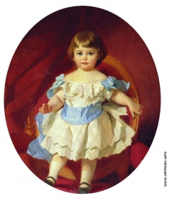 Макаров И. К. Портрет графини М.С. Шереметевой в детстве (в замужестве Гудович)