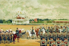 Макаров И. К. Прибытие государя на парад 15 мая 1883 года