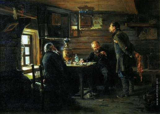 Маковский В. Е. Любители соловьев. 1872-