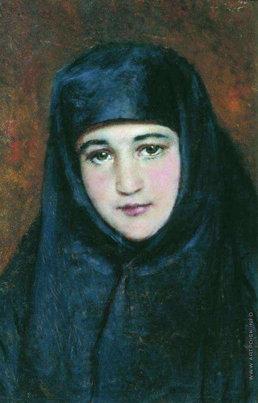 Маковский К. Е. Молодая монахиня