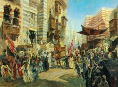Маковский К. Е. Праздник перенесения священного ковра из Каира в Мекку