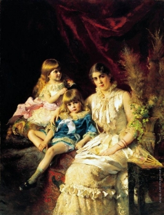 Маковский К. Е. Семейный портрет