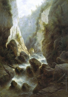 Мещерский А. И. Дарьяльское ущелье