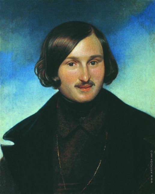 Моллер Ф. А. Портрет писателя Н.В.Гоголя
