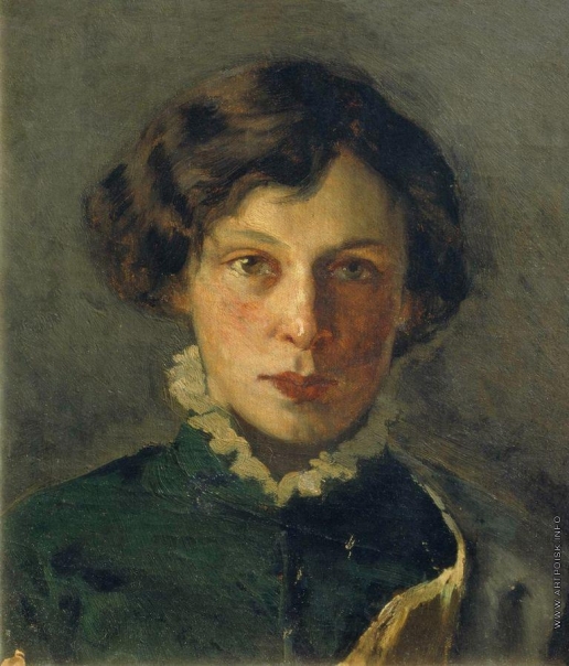 Нестеров М. В. Портрет М.И.Нестеровой, первой жены художника