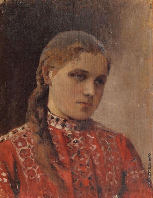 Нестеров М. В. Портрет Марии Высоцкой