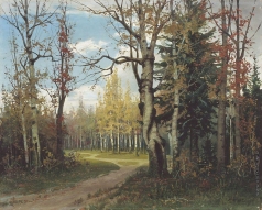 Писемский А. А. Дорога в лесу. Не позднее