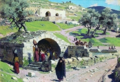 Поленов В. Д. Источник девы Марии в Назарете