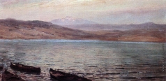 Поленов В. Д. Тивериадское (Генисаретское) озеро. 1881-