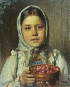Рачков Н. Е. Девочка с ягодами
