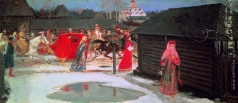 Рябушкин А. П. Свадебный поезд в Москве (XVII столетие)