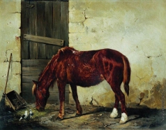Сверчков Н. Е. Рабочая лошадь