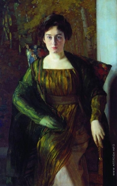 Сомов К. А. Портрет Г.Л.Гиршман. 1910-