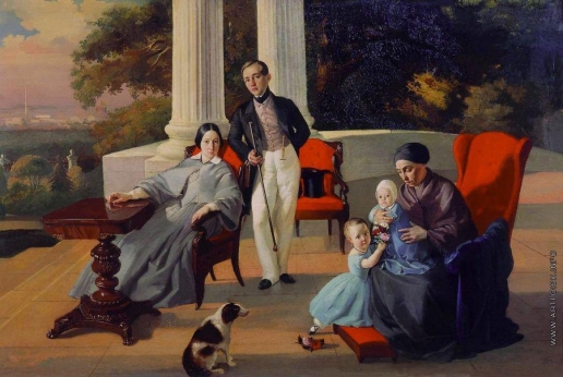 Сорокин Е. С. Семейный портрет