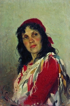 Степанов А. С. Портрет С.П.Кувшинниковой. 1888-
