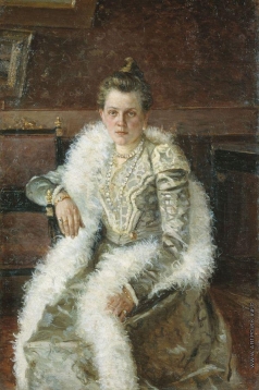 Шабунин Н. А. Женский портрет