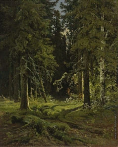 Шишкин И. И. Лесной пейзаж