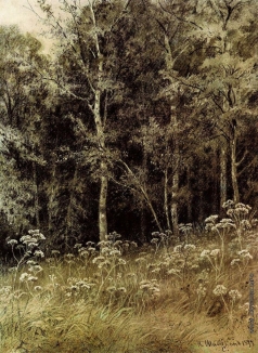 Шишкин И. И. Цветы в лесу