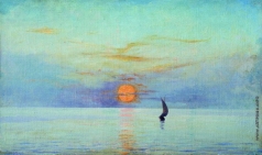 Ярошенко Н. А. Закат солнца над морем