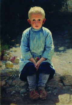 Ярошенко Н. А. Мальчик в саду