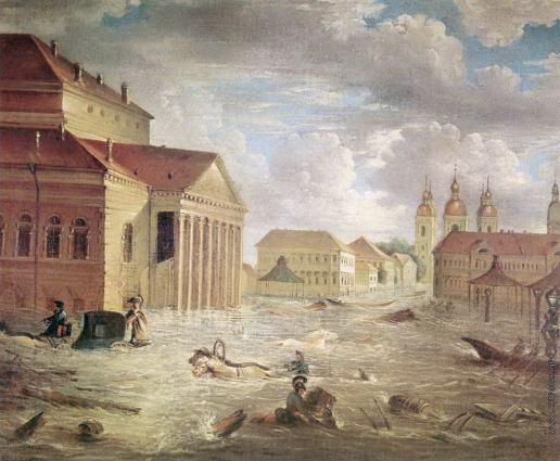Алексеев Ф. Я. 7 ноября 1824 года на площади у Большого театра