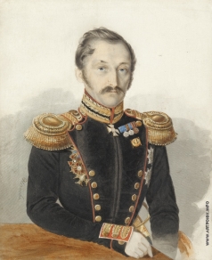 Нечаев И. А. Портрет генерала Даниила Александровича Герштенцвейга