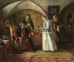 Маковский К. Е. Сценка из жизни бояр 17 века