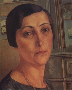 Григорьев Б. Д. Женский портрет