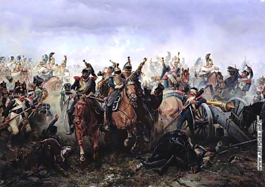 Виллевальде Б. П. Лейб-гвардии Конный полк в сражении при Фершампенуазе. 13 марта 1814 года