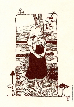 Билибин И. Я. Иллюстрация к сказке «Царевна-Лягушка»